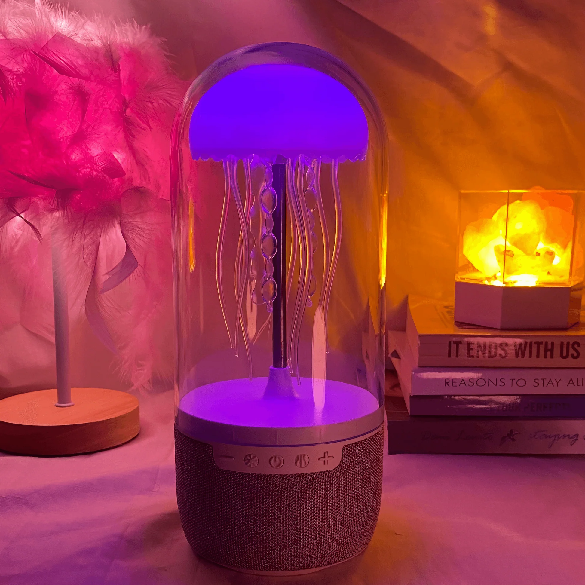 Jellyfish Speaker Lamp