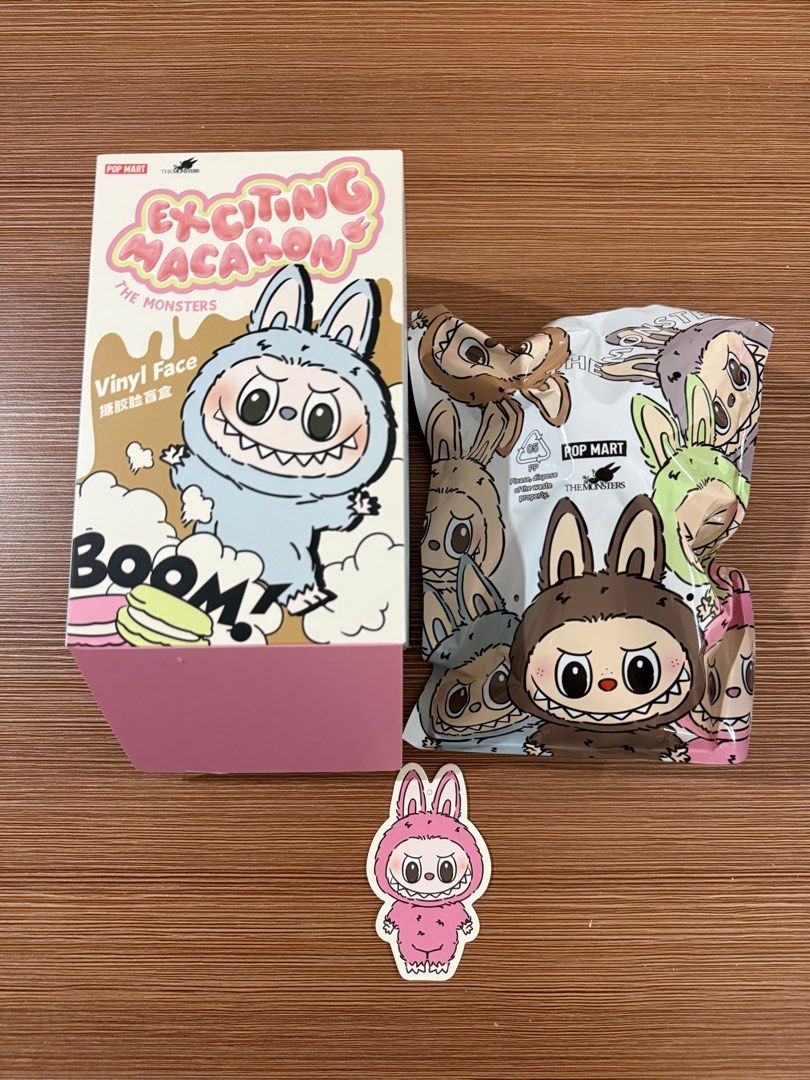 LABUBU – The Monsters: Exciting Macaron Series (Mystery Pack)